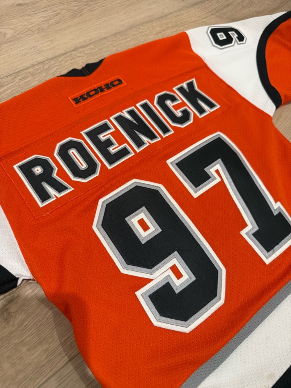 VTG 90s KOHO #97 Jeremy Roenick Jersey Youth S/M NHL Official Licensed Stitch